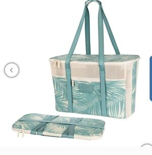 ALOHA Collection CleverMade Collapsible Beach Tote